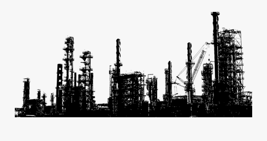 Transparent Fossil Fuel Clipart - Oil Refinery Png, Transparent Clipart