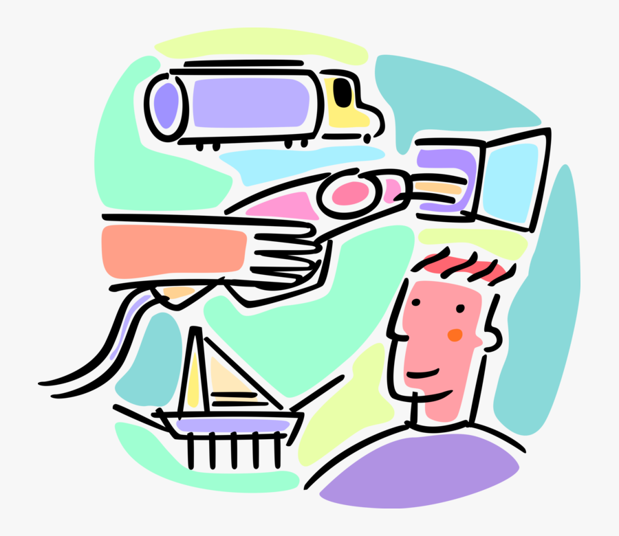 Vector Illustration Of Fossil Fuel Industry Oil Drilling,, Transparent Clipart