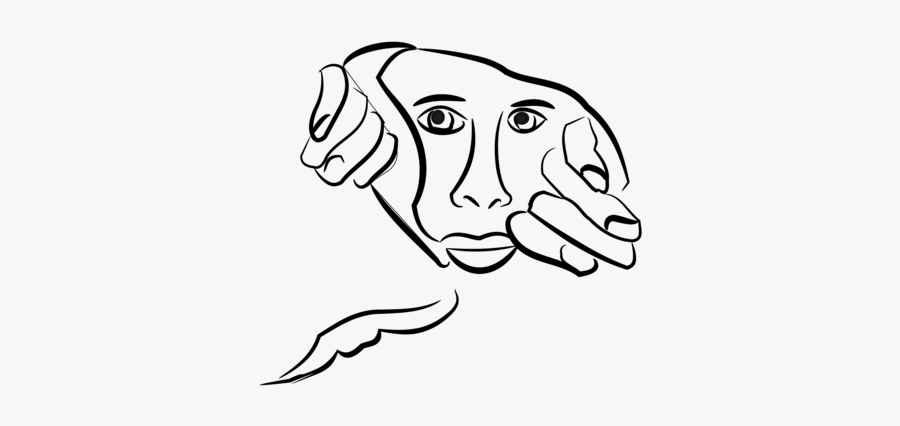 Emotion,art,monochrome Photography - Sketch, Transparent Clipart