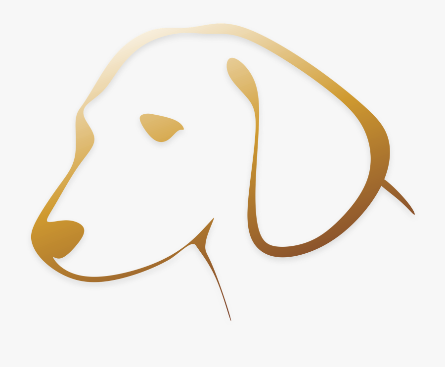 Dog Heads Collection Head - Line Drawing Of Dog Head, Transparent Clipart