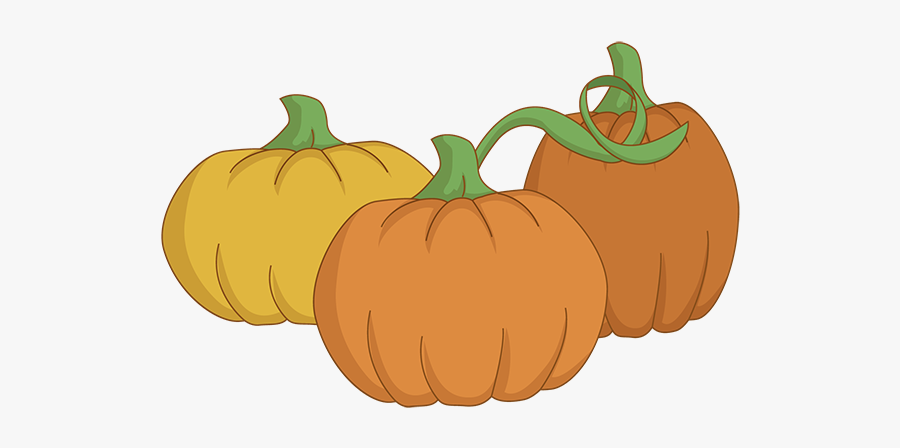 Fall Leaves And Pumpkins Clipart, Transparent Clipart