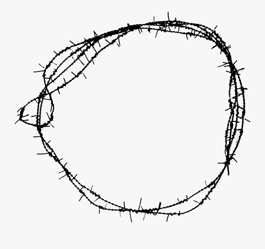 Exelent Clip Art Mold - Circle Barbed Wire Png, Transparent Clipart