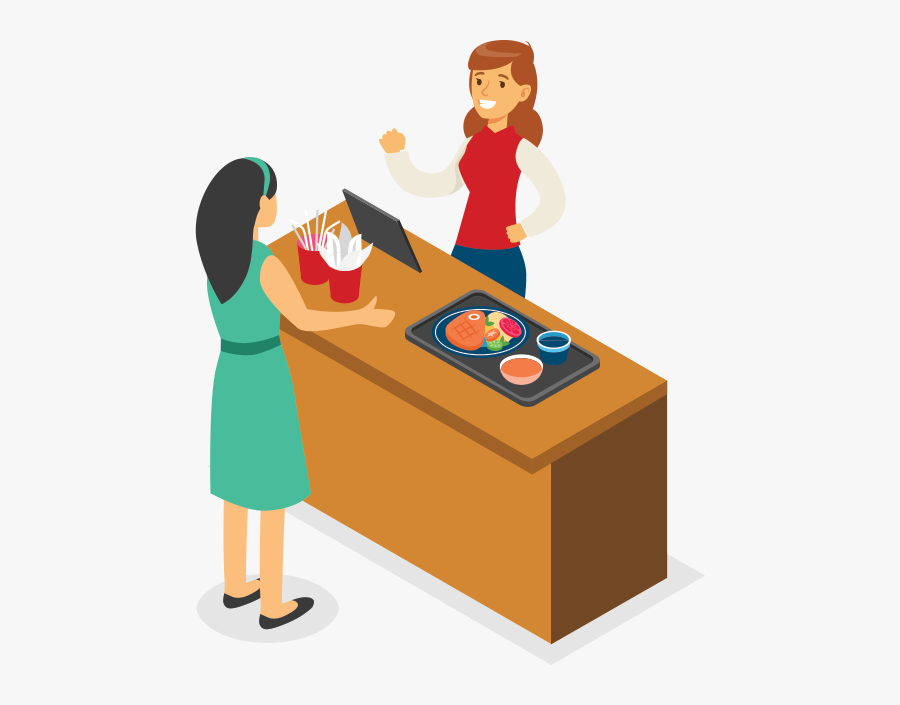 Clipart Restaurant Restaurant Counter, Transparent Clipart