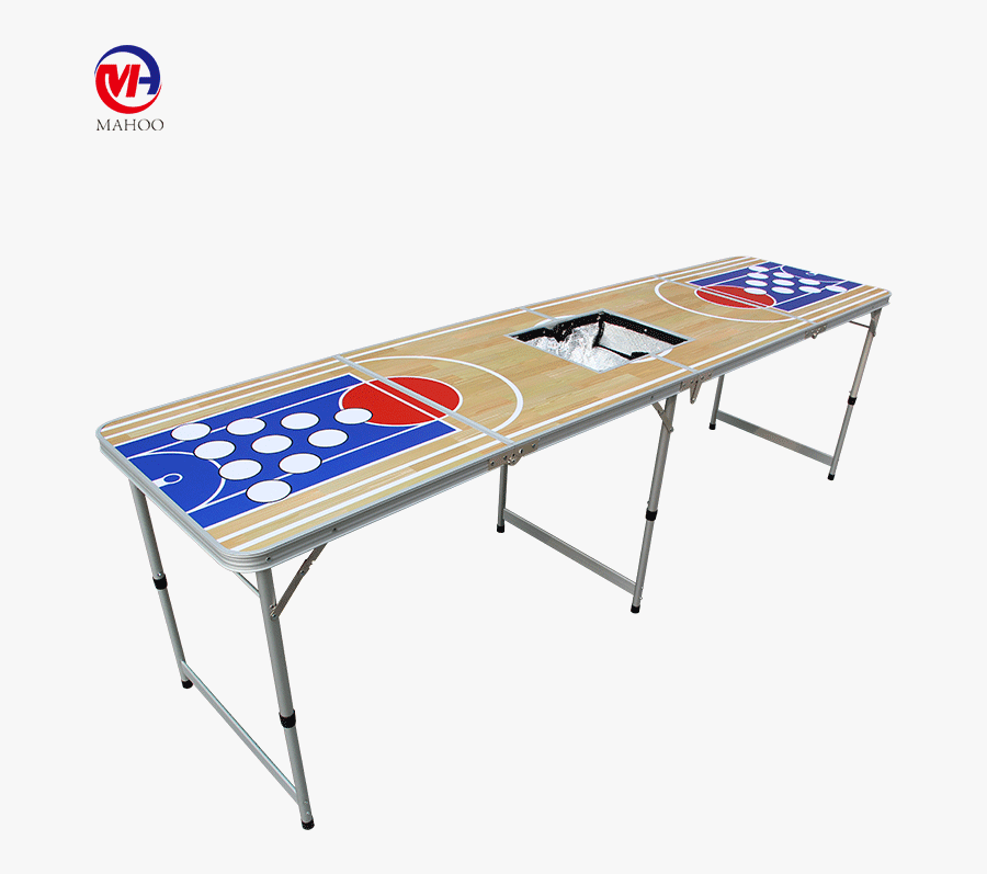 Beer Pong Table,customized Beer Die Tables With Printing,factory - Beer Die Table, Transparent Clipart