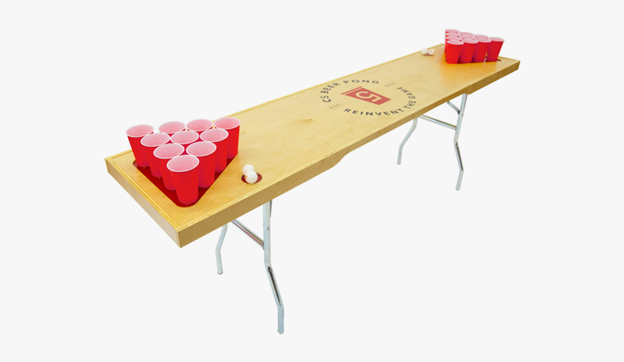 Custom Beer Pong Tables, Transparent Clipart