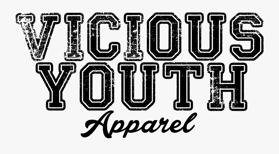 Vicious Youth Apparel - Illustration, Transparent Clipart
