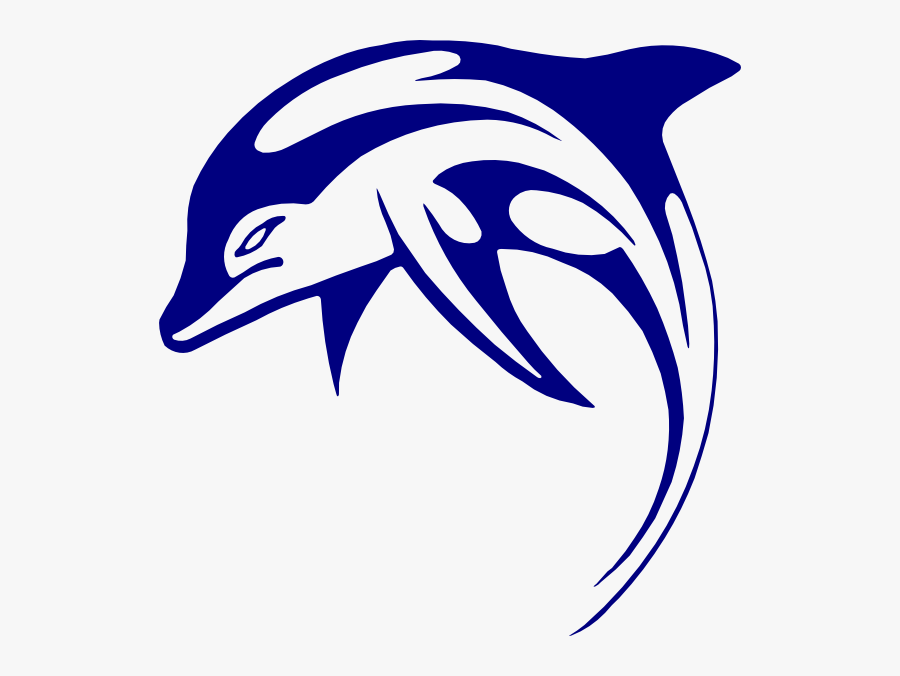 Clipart Of Unlimited, Ru And Dolphin This - Tribal Dolphin Tattoo, Transparent Clipart