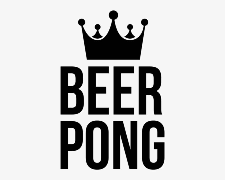 Beer Pong - 7 Billion People, Transparent Clipart