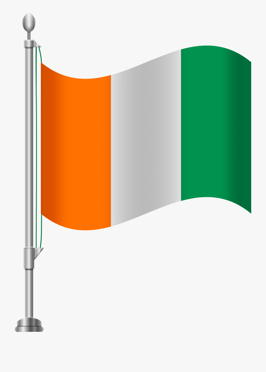Cote D Ivoire Flag Png Clip Art, Transparent Clipart