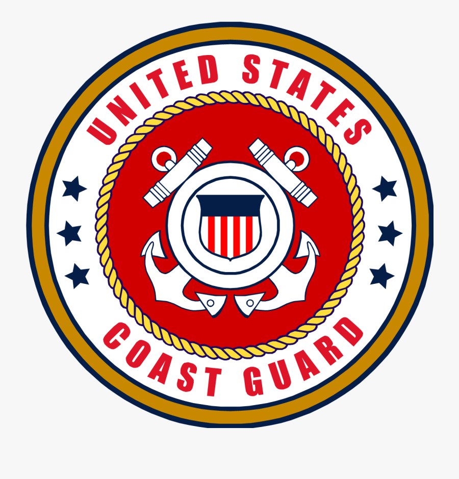 Clip Art U S Coastguard Logo - United States Coast Guard Flag, Transparent Clipart