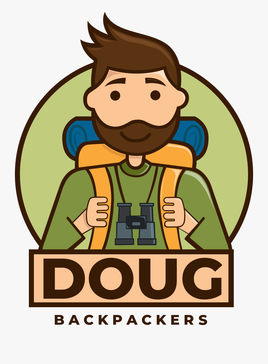 Doug Backpackers - Cartoon, Transparent Clipart