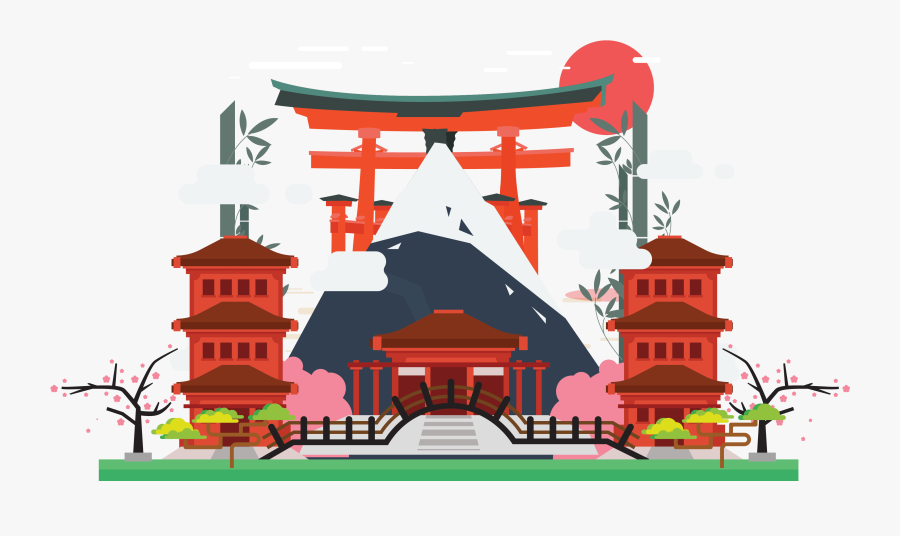 Itsukushima Shrine, Transparent Clipart