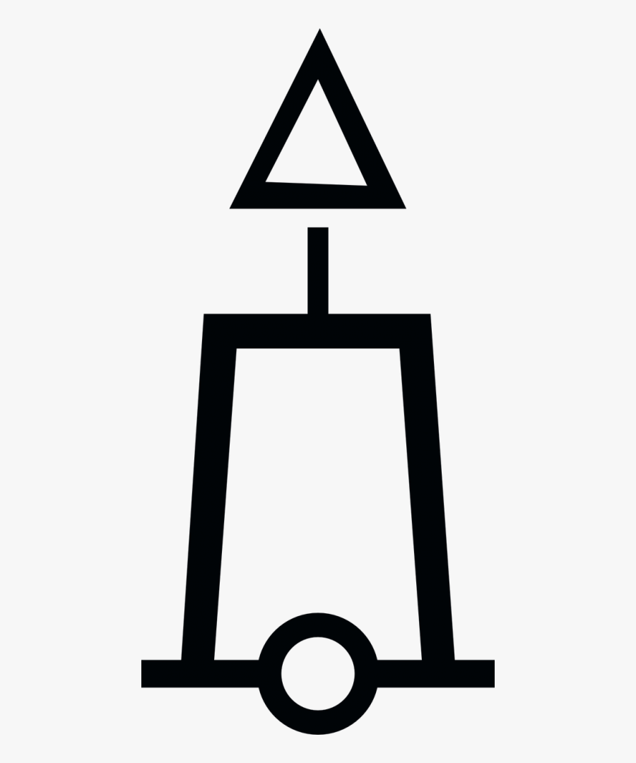 Beacon Coast Navigation Landmark - Beacon Symbol, Transparent Clipart