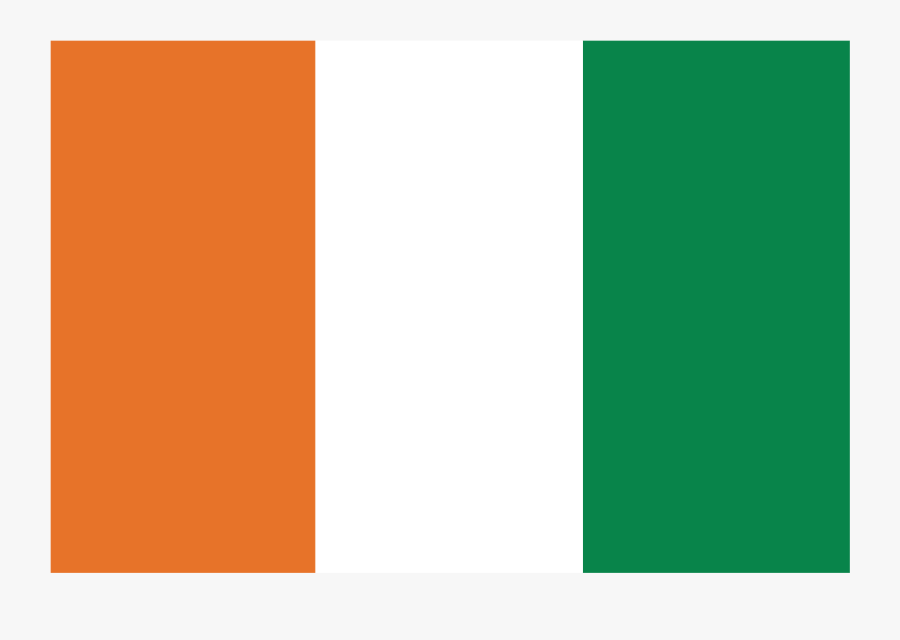 Ivory Coast Flag Png File - Ivory Coast Flag Colors, Transparent Clipart
