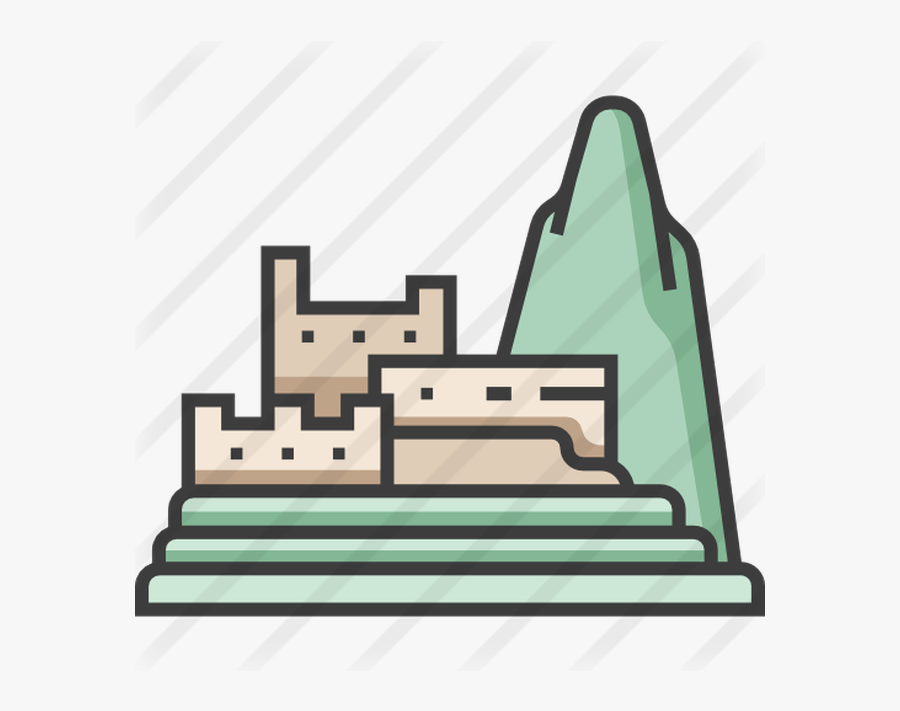 Hananpacha - Simple Machu Picchu Cartoon, Transparent Clipart