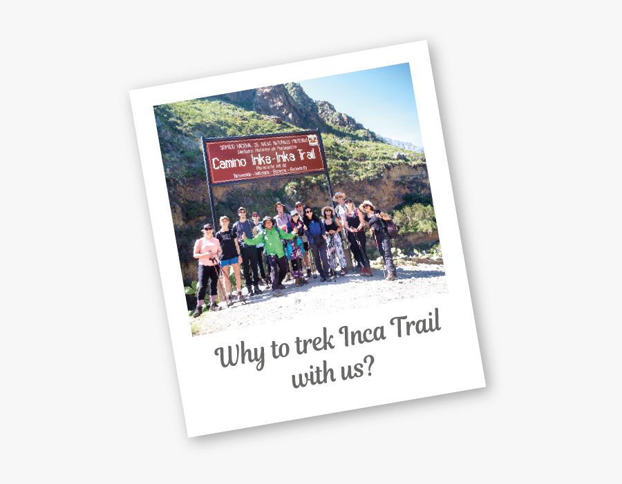 Inca Trail - Camino Inca, Transparent Clipart