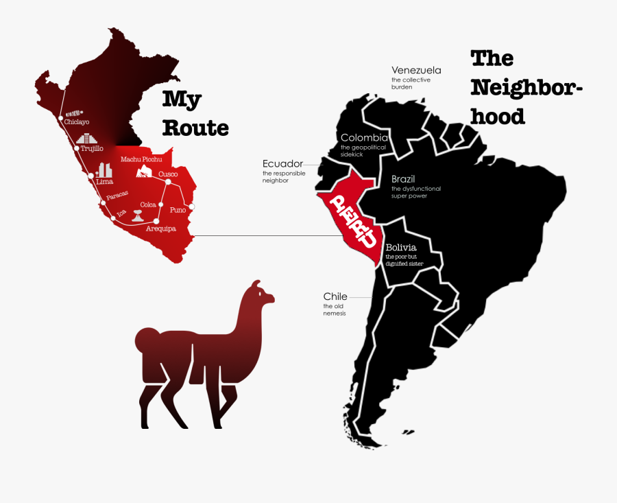 Map Of Latin America 2018, Transparent Clipart