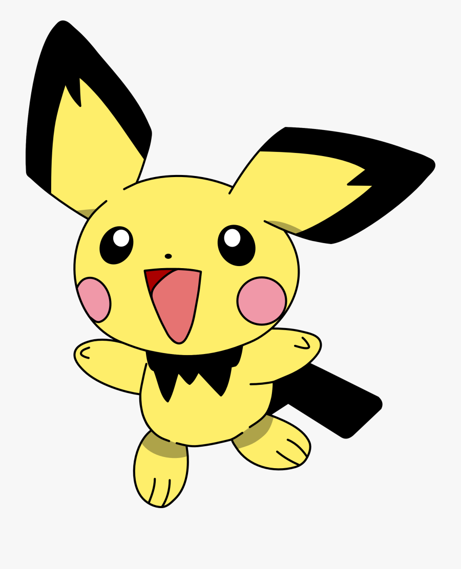Pichu Pokemon, Transparent Clipart