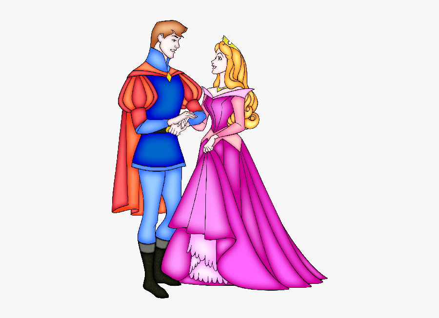 Aurora Y El Principe, Transparent Clipart