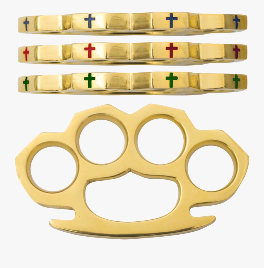 Cross Brass Knuckles, Transparent Clipart