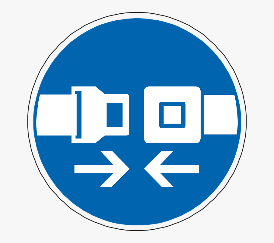 Fasten Seat Belt Buckle Up Belt On Buckle On - Fasten Your Seatbelts Vector, Transparent Clipart