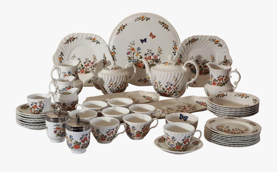 Transparent Tea Set Png, Transparent Clipart