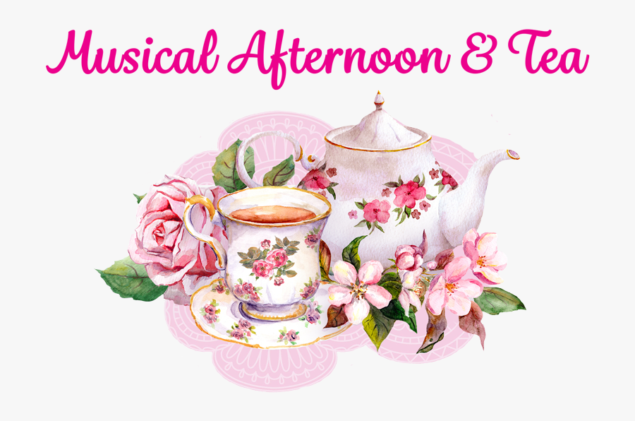 Musical Afternoon & Tea ☆ March 22, 2017 ☆ 3-5 Pm - Teapot With Flowers ...