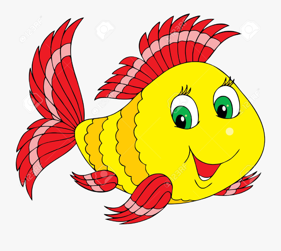 Fish Best Clipart Transparent Png - Fish Sea Animals Clipart, Transparent Clipart