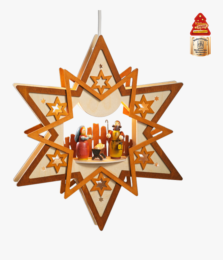 Illuminated Hanging Star "holy Family - Hinamatsuri, Transparent Clipart