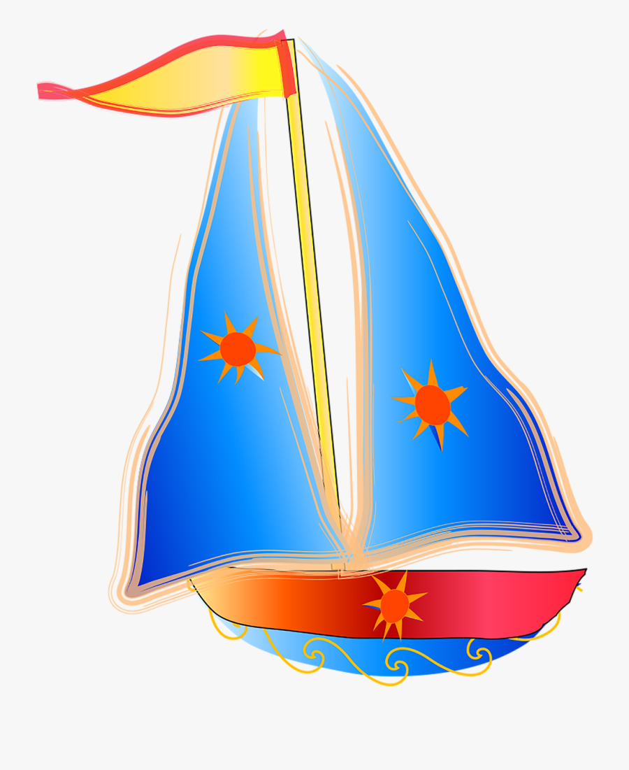 Warna Perahu Layar, Transparent Clipart