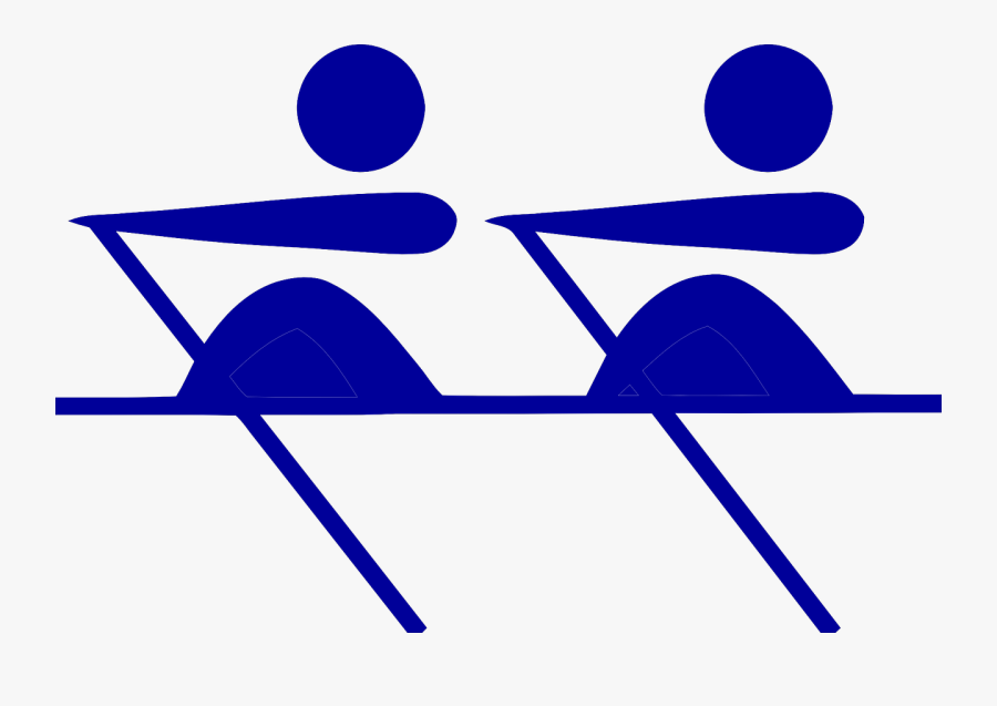 Rowers, Symbol, Isolated, Rowing, Sport, Boat, Water - Crew Clip Art, Transparent Clipart