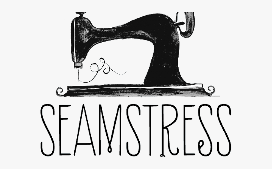 Darzi Tailor Cliparts - Am A Seamstress, Transparent Clipart