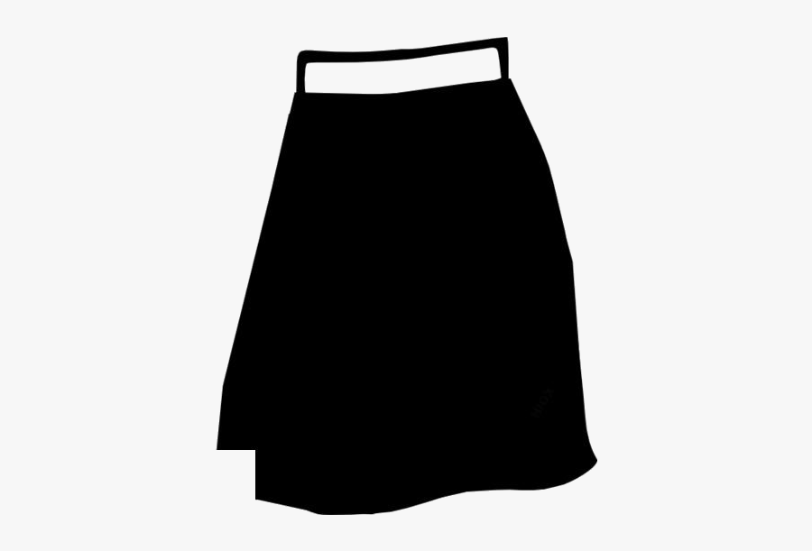 Transparent Skirt Silhouette, Clip Art - Miniskirt, Transparent Clipart