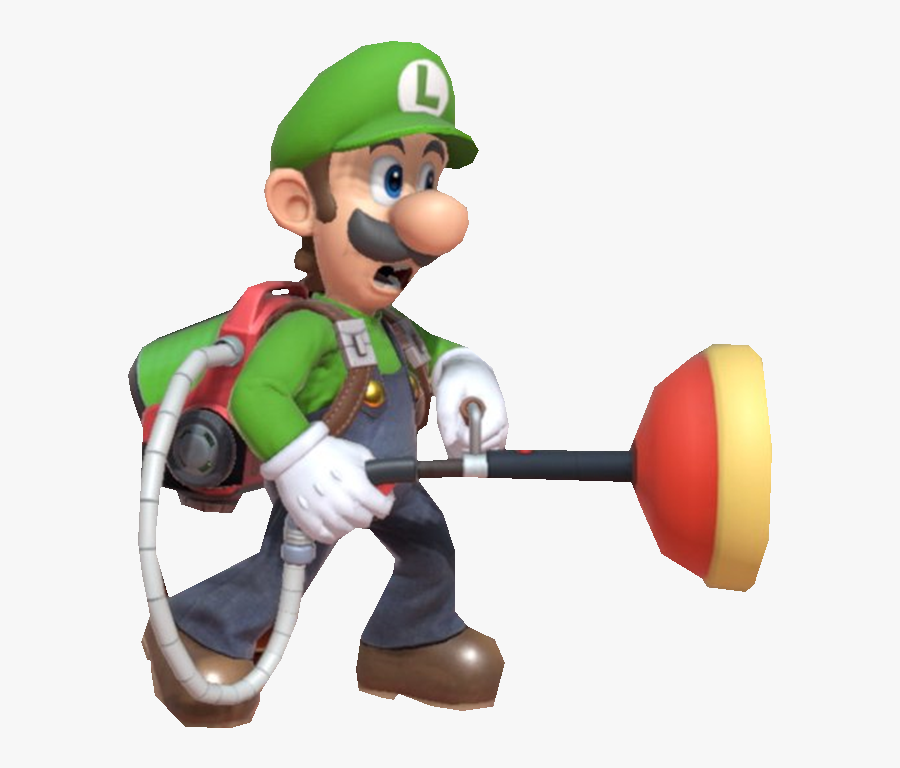Transparent Explsion Png - Luigi's Mansion 3 Plunger, Transparent Clipart