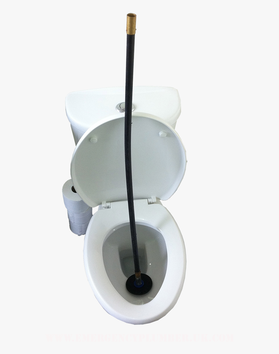 Unclog A Toilet - Blocked Toilet Plunger, Transparent Clipart