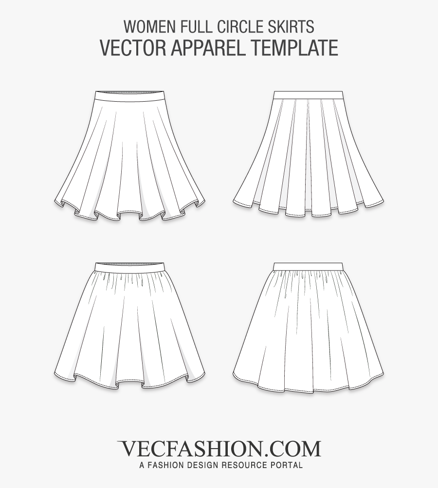 Drawing Clothes Dress Skirt - Pants Vector Template, Transparent Clipart