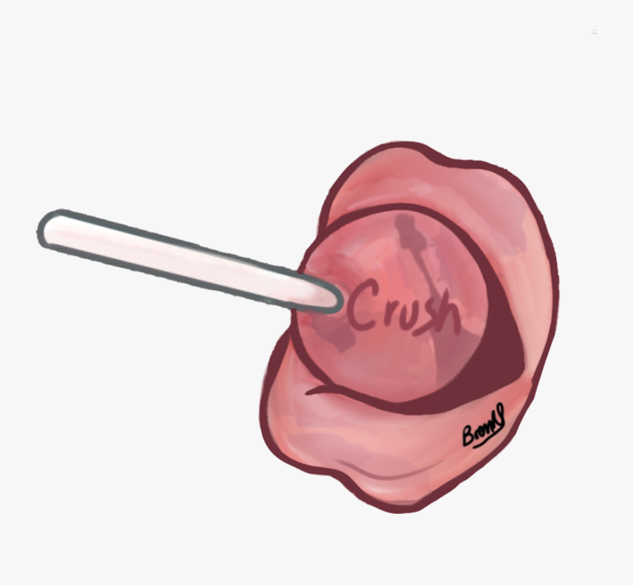 #crush #pink #digitalart #brendart #text #aesthetic - Gelato, Transparent Clipart