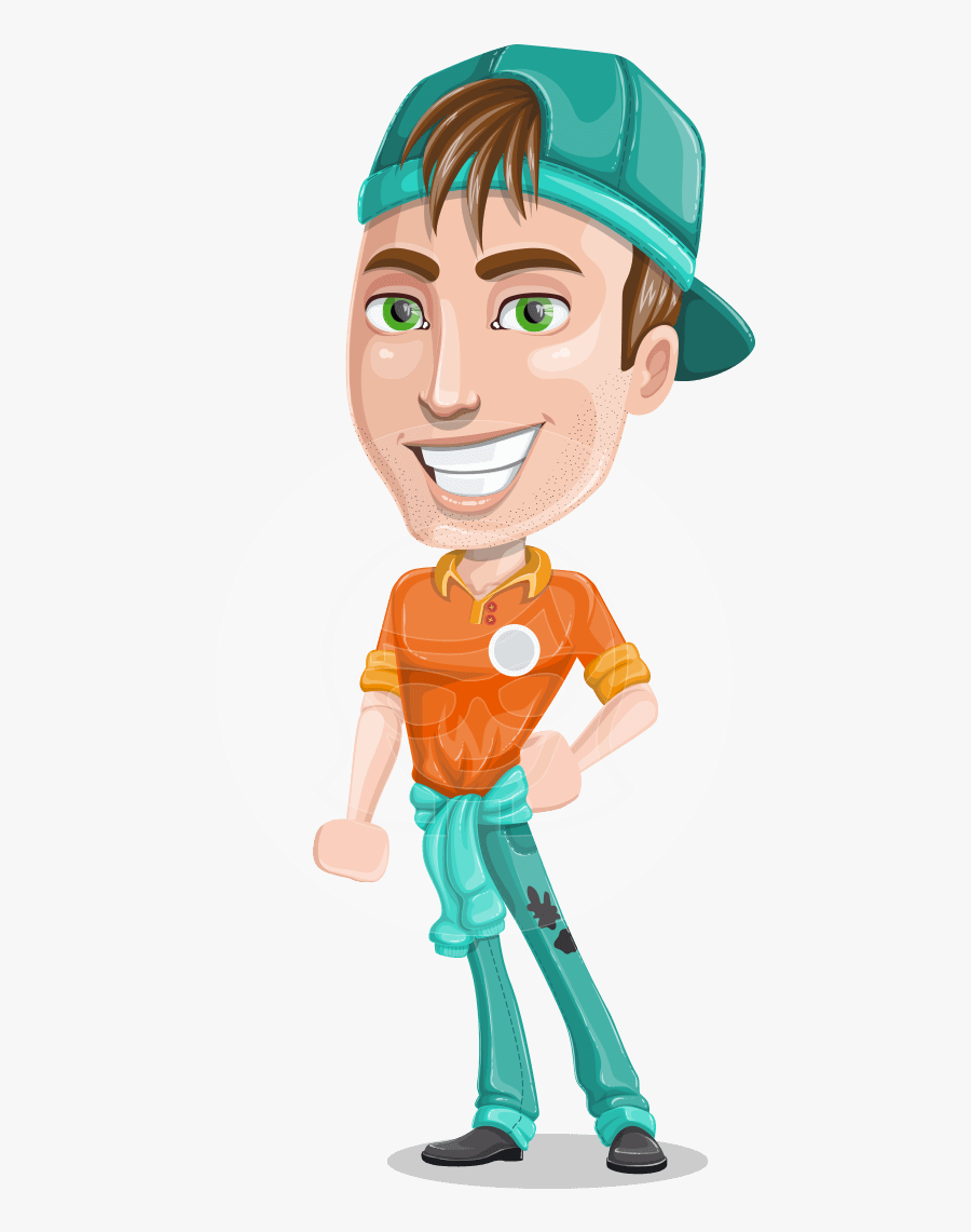 Transparent Cartoon Character Png - Vector Graphics, Transparent Clipart