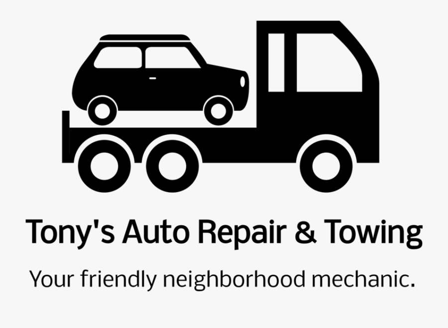 Mechanic And Towing Logo, Transparent Clipart