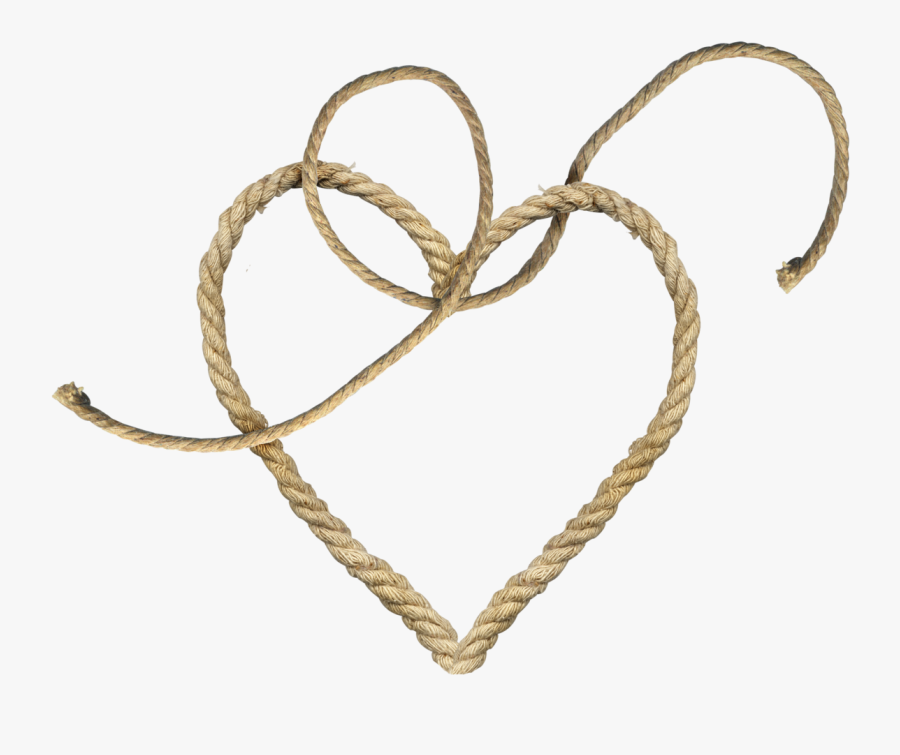 Heart Clipart Rope - Rope Png, Transparent Clipart