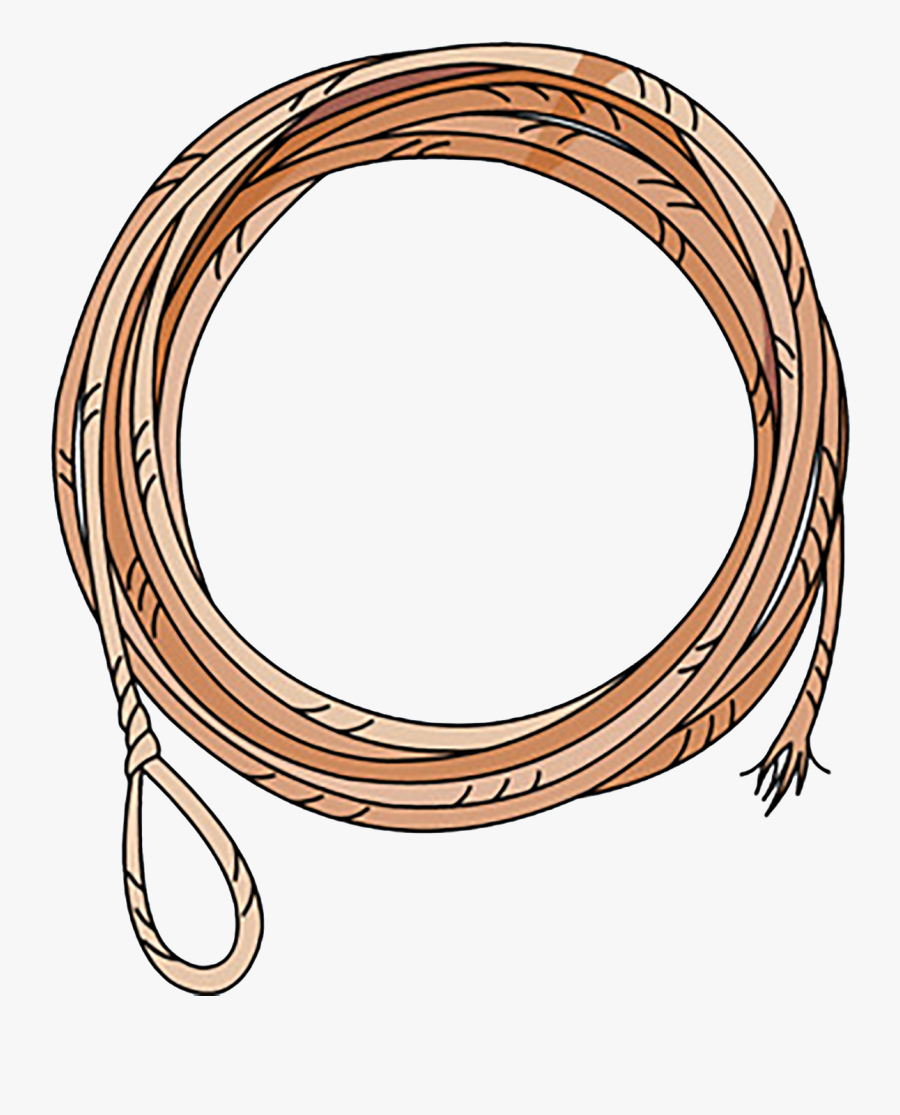 Cowboy Clipart Rope - Wire, Transparent Clipart