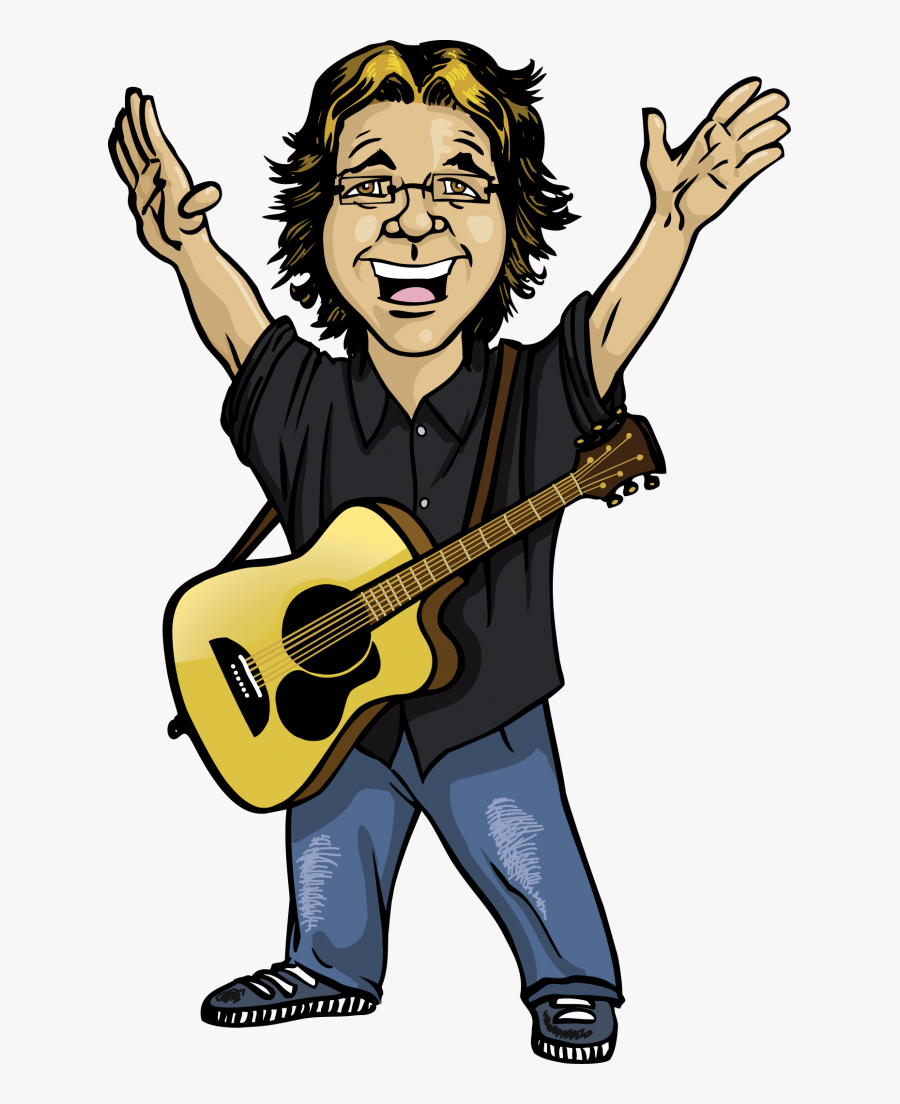 Myleague - Englandsroses - Cool Music Dude Cartoon, Transparent Clipart