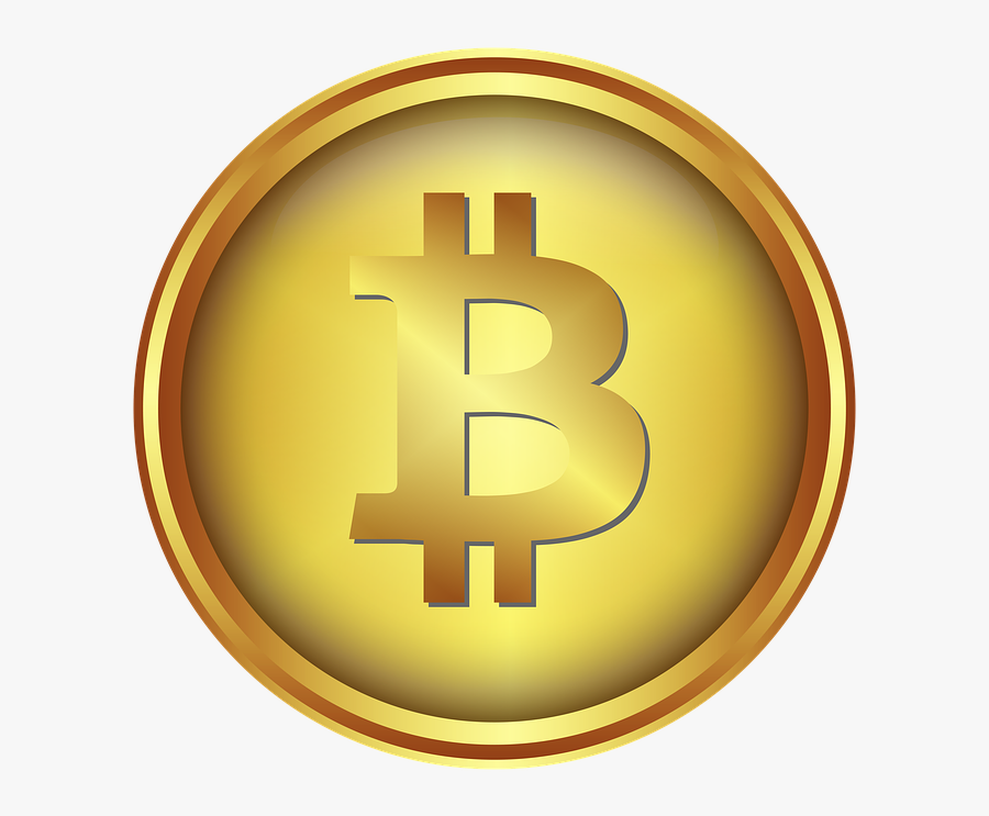 Cryptocurrency Currency Bitcoin Gold Digital Download - Blockchain Coin Png, Transparent Clipart