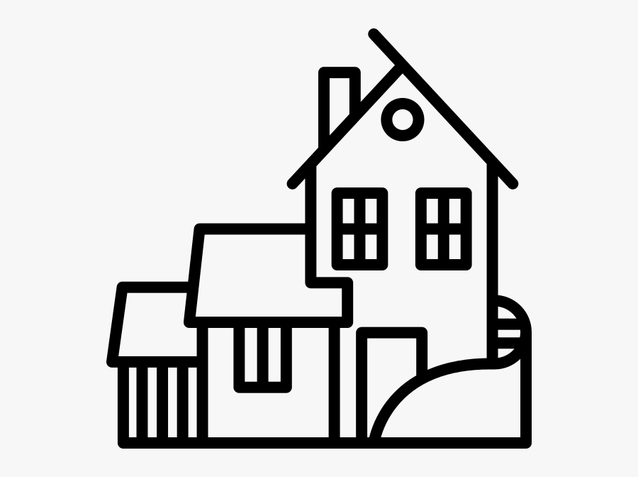 Luxury House Clip Art, Transparent Clipart