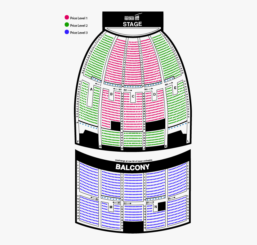 Seating Seating Chart - Seat Number Iu Auditorium Seating Chart, Transparent Clipart