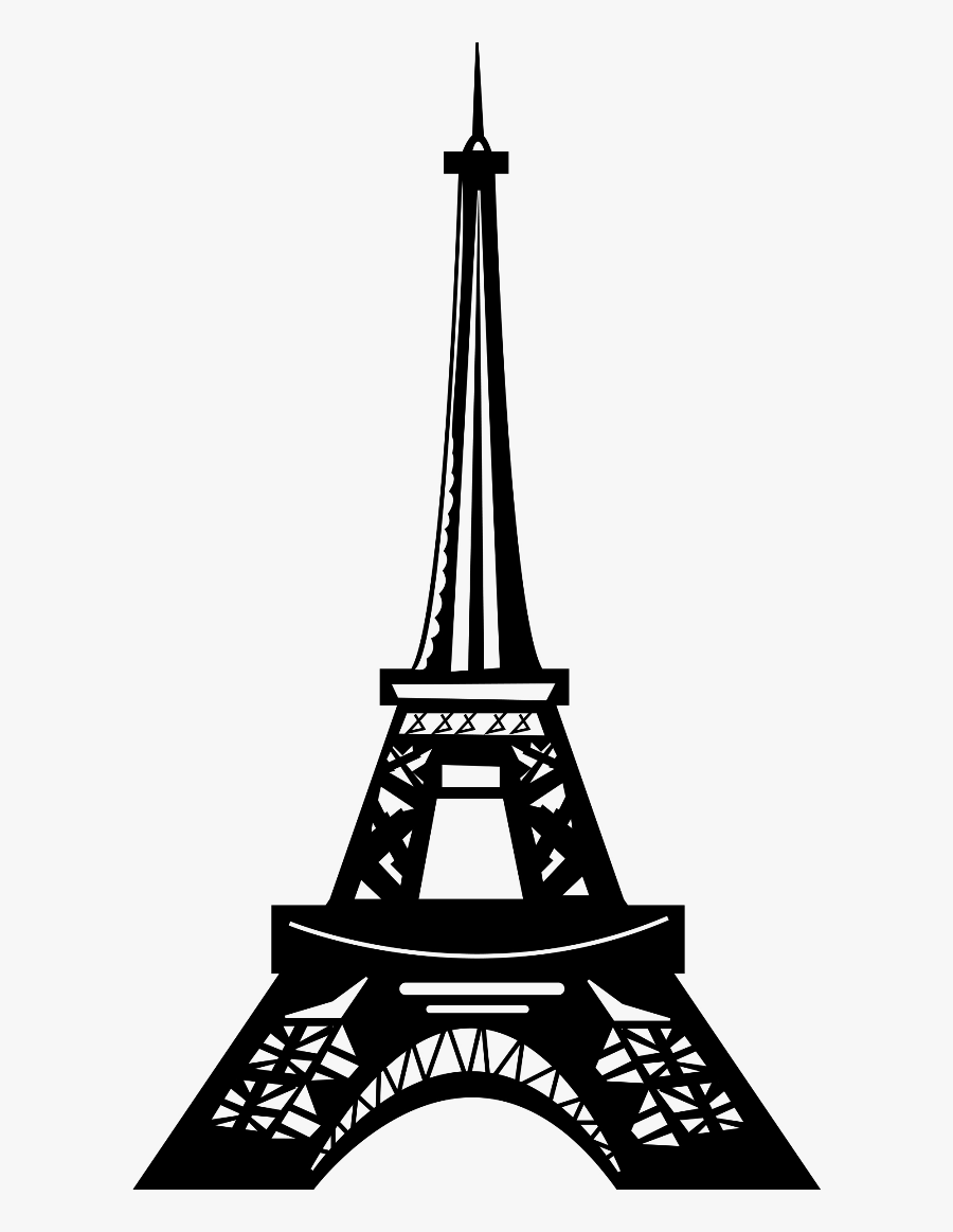 Eiffel Tower Clip Art, Transparent Clipart