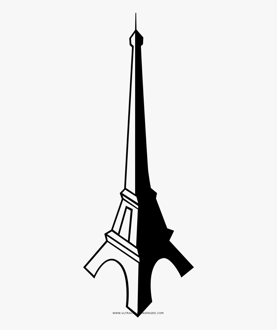 Torre Eiffel Desenho Png, Transparent Clipart