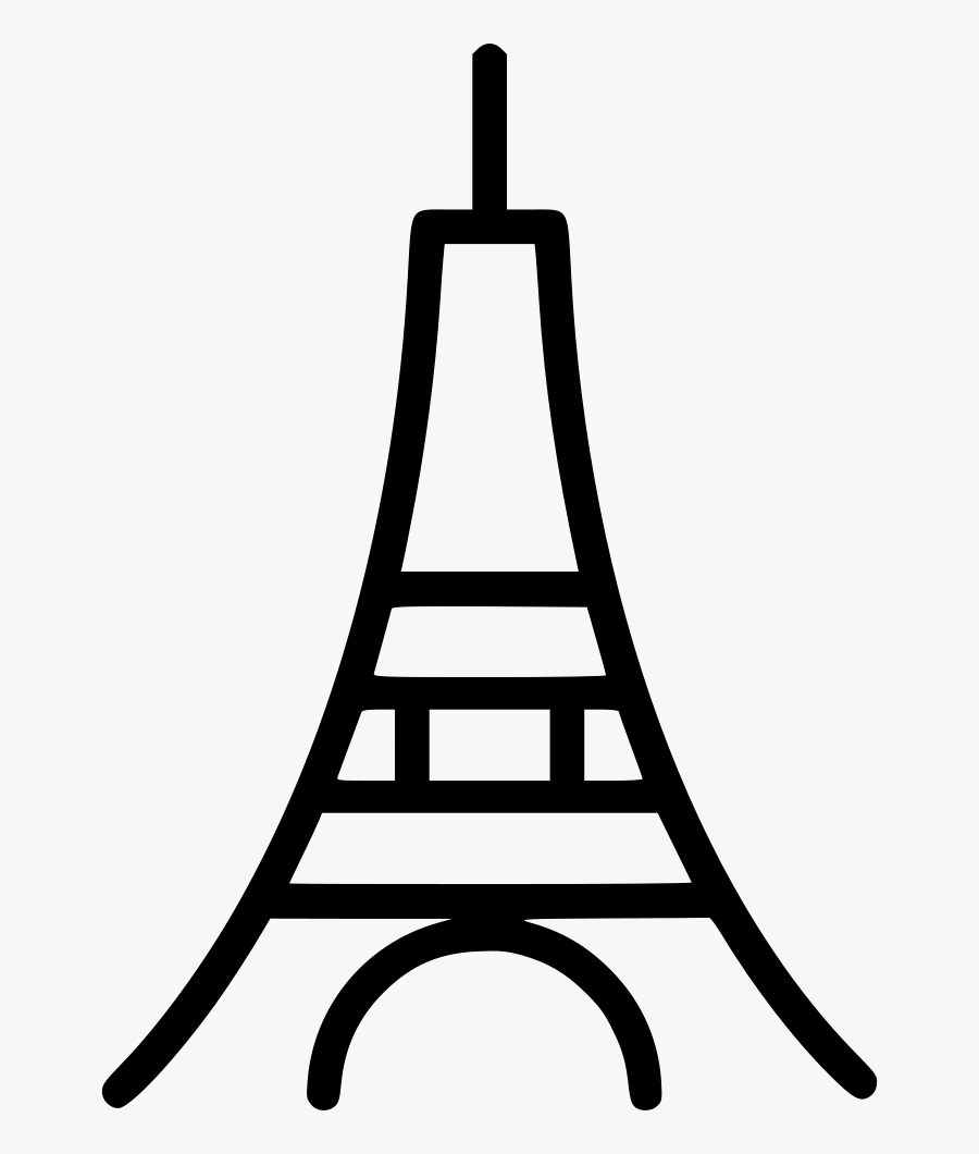 Eiffel Tower - Clip Art, Transparent Clipart