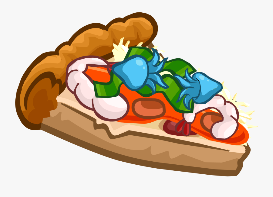 Transparent Pizza Chef Png - Club Penguin Pizza Emoji, Transparent Clipart
