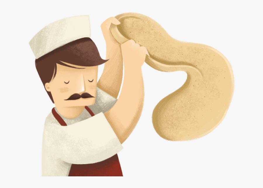 Largest Pizza - Cartoon - Cartoon, Transparent Clipart